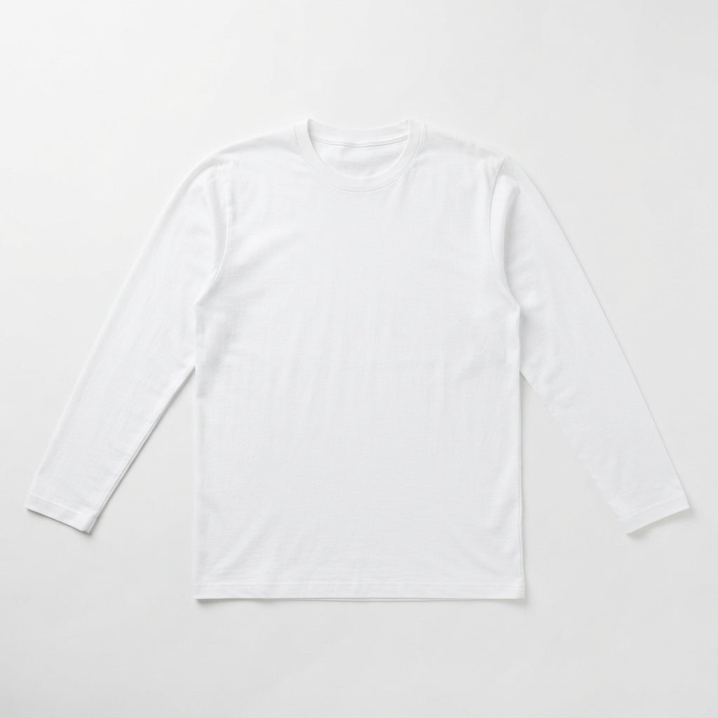 White Full Sleeve Tee