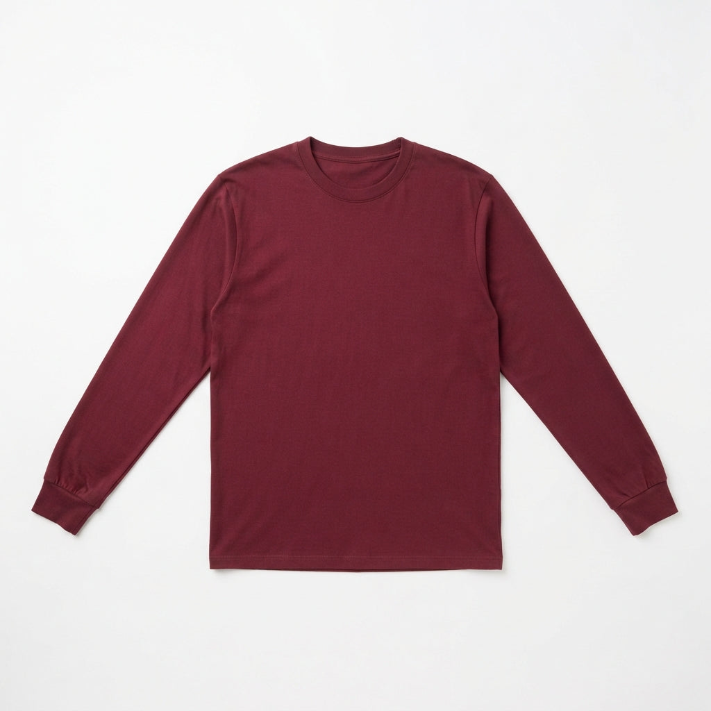 Maroon Full Sleeve Tee