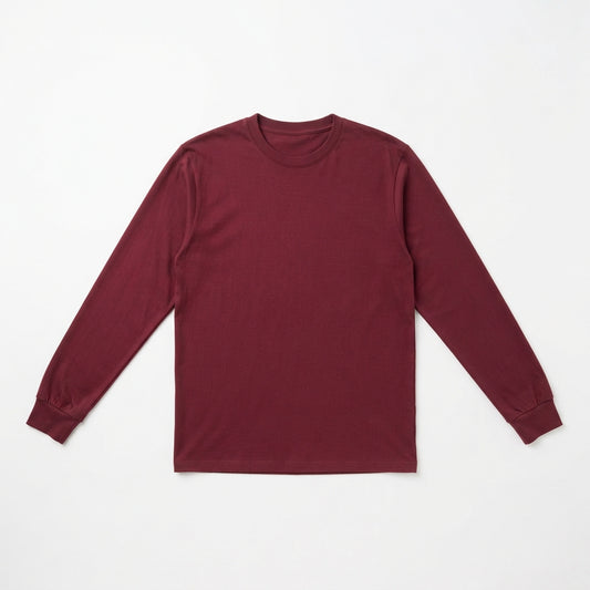 Maroon Full Sleeve Tee